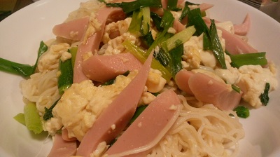 そうめんチャンプル