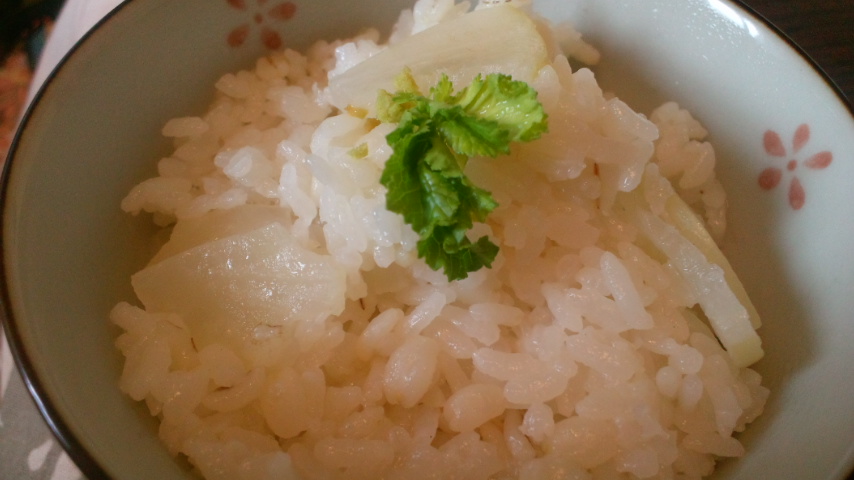大根ごはん