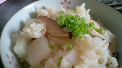 大根ごはん