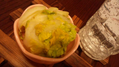 白菜の漬物（ビニール漬け？）