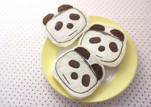 ぱんだロールケーキ