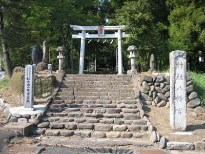 松井田八幡宮本殿