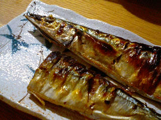 サンマの塩焼き
