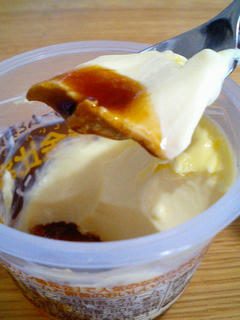 黄金比率プリンカラメルソース