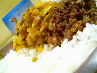 かれーの店うどん「冬の豆かれー 2008」