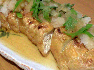 油揚げの揚げだし豆腐風？