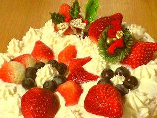 クリスマスケーキ 2008