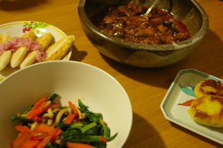 晩ご飯 (2009/2/27)
