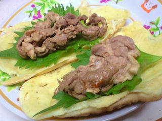 鯛ショウガ豚