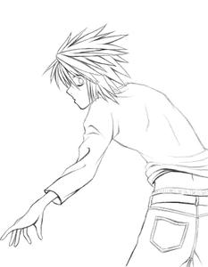 また線画で放置です…
しかも、また捲られました（怒）