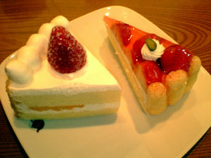 いちごのケーキ♪