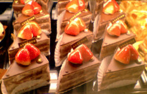 このチョコレートケーキ全部とか