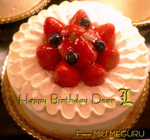 Happy Birthday Dear L