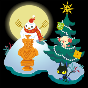 銅像とぬいぐるみか～ｗｗ