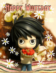 Whitedayなので、この苺をあげます