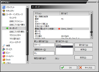 キーボードショートカット