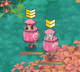 ピンク樽！