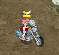 相変わらずバイクに似合いませんが。