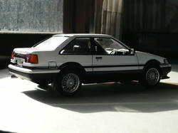 直射日光でAE86