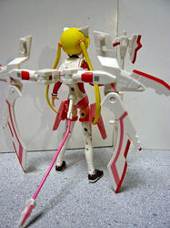 武装神姫ナギ　フル武装うしろ