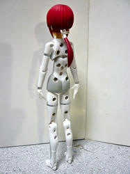 武装神姫ミズキ 素体うしろ