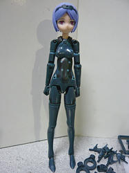 ウェルクストラリペ　素体前面