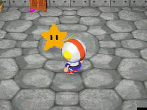 Wiiの街へいこうよどうぶつの森のマリオ家具 スター