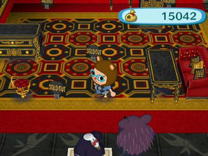 Wiiの街へいこうよどうぶつの森,グレイシーグレイスブランドのバーゲンセール