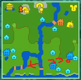 Wiiの街へいこうよどうぶつの森,つみたて金で新しい橋設置