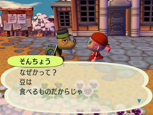 wiiの街へいこうよどうぶつの森,節分にもらえる赤鬼のお面