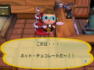 Wiiの街へいこうよどうぶつの森,2月14日はバレンタインイベント