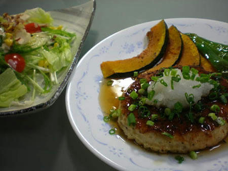 あんかけ豆腐バーグ