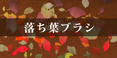 落ち葉ブラシイメージ画像
