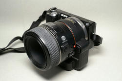 NEX-5N + LA-EA2 + 50macro