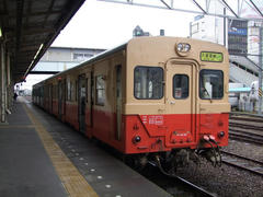 早速、旧国鉄車両が出迎えてくれました！