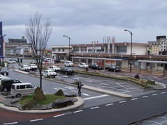 いつの間にか山陰側に…益田駅にて