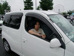 伊勢湾自動車道の刈谷S.A.にて