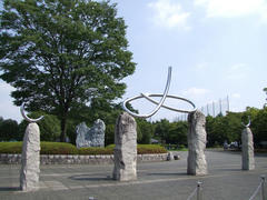 晴天に恵まれた日高総合公園