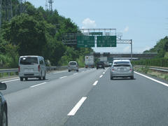 高速道路はいたって順調でした