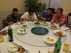 まず、中国での食事１回目！…さすが、料理のレベルは高いです♪