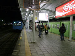 秩父鉄道、寄居駅にて…旧国鉄の駅みたいです