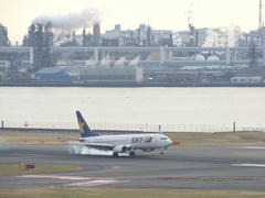 羽田空港で、スカイマークの機体を見掛けるのは本当に多くなりました