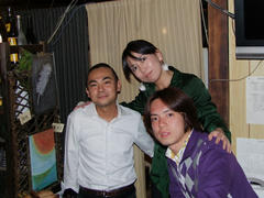 ライブ後、ヨナミネマスターと♪