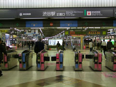 頭端式の渋谷駅