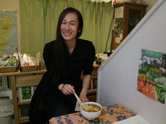 Lasah 名物？カレーうどんを頂きます（笑）