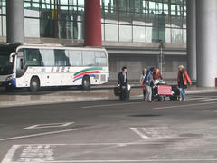 荷物も多く、移動は大変（笑）