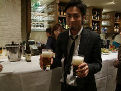 今日はもう、ビールをいっちゃうと宣言（笑）！