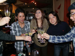 お店のママとも乾杯（笑）♪
