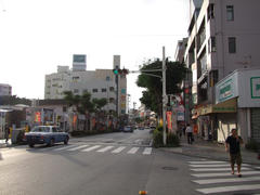 晴れていた那覇市