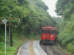 キハ２００形も運用に入っております…赤瀬駅にて